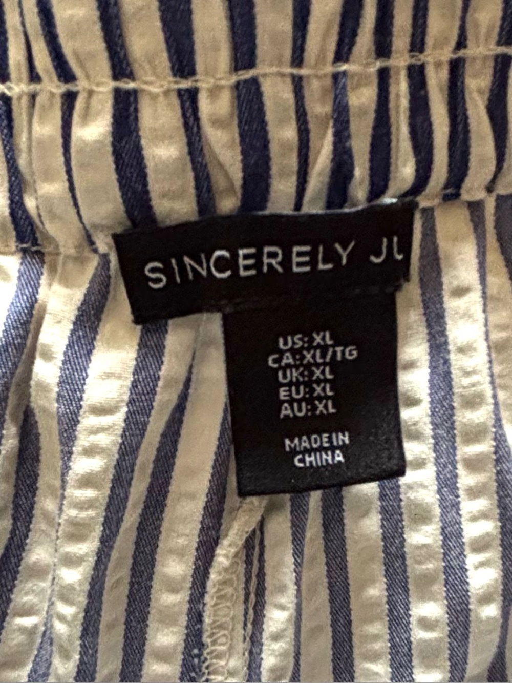 Striped Wide Leg Pants - Picture 6 of 7